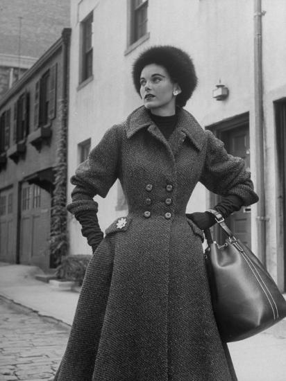 'Women's Tweed Fashions' Photographic Print - Nina Leen | AllPosters.com