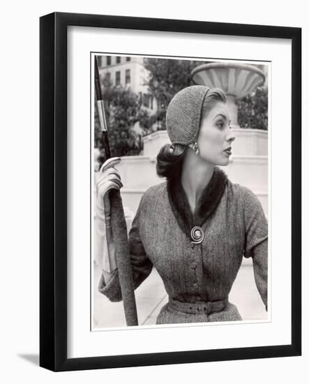 Women's Tweed Fashions-Nina Leen-Framed Photographic Print