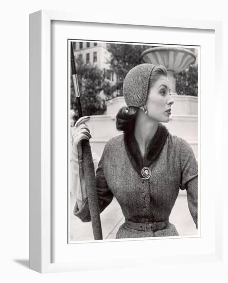 Women's Tweed Fashions-Nina Leen-Framed Photographic Print