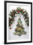 Women's Work - Patchwork Christmas Tree-null-Framed Photographic Print