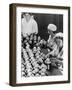 Women Sealing Flasks of Donated Blood, World War II, Moscow, 1941-null-Framed Giclee Print