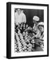 Women Sealing Flasks of Donated Blood, World War II, Moscow, 1941-null-Framed Giclee Print