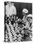 Women Sealing Flasks of Donated Blood, World War II, Moscow, 1941-null-Stretched Canvas