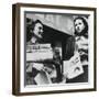 Women Selling German Newspapers, German-Occupied Paris, 19 July 1940-null-Framed Photographic Print
