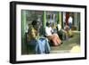 Women Selling Lottery Tickets, Panama City, Panama, C1920S-null-Framed Giclee Print