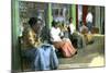 Women Selling Lottery Tickets, Panama City, Panama, C1920S-null-Mounted Giclee Print