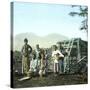 Women Selling Rice, Island of Java (Indonesia), around 1900-Leon, Levy et Fils-Stretched Canvas