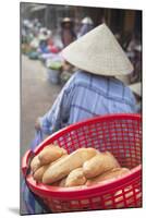 Women Selling Vegetables at Market, Hoi An, Quang Nam, Vietnam, Indochina, Southeast Asia, Asia-Ian Trower-Mounted Photographic Print