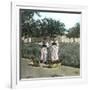 Women Selling Wooden Sculptures, Brienz (Switzerland), Circa 1865-Leon, Levy et Fils-Framed Photographic Print