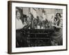 Women Sewing in a Factory-Peter Higginbotham-Framed Photographic Print