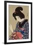 Women Sewing-null-Framed Art Print