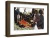 Women Shopping in Market in Alberobello, Puglia, Italy, Europe-Martin-Framed Photographic Print