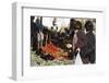 Women Shopping in Market in Alberobello, Puglia, Italy, Europe-Martin-Framed Photographic Print