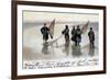 Women Shrimp Fishers, Calais, 1905-null-Framed Giclee Print