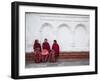 Women Sitting in Durbar Square (UNESCO World Heritage Site), Kathmandu, Nepal-Ian Trower-Framed Photographic Print