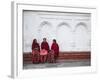 Women Sitting in Durbar Square (UNESCO World Heritage Site), Kathmandu, Nepal-Ian Trower-Framed Photographic Print