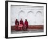 Women Sitting in Durbar Square (UNESCO World Heritage Site), Kathmandu, Nepal-Ian Trower-Framed Photographic Print