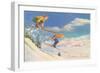 Women Skiers, Bretton Woods, New Hampshire-null-Framed Art Print