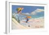 Women Skiers, Hailey-null-Framed Art Print