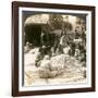 Women Sorting Large Piles of Silk Cocoons, Antioch, Syria, 1900s-Underwood & Underwood-Framed Giclee Print