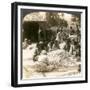 Women Sorting Large Piles of Silk Cocoons, Antioch, Syria, 1900s-Underwood & Underwood-Framed Giclee Print