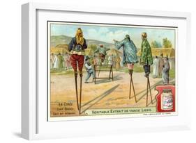 Women Stilt Jumpers, Korea-null-Framed Giclee Print