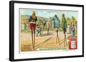 Women Stilt Jumpers, Korea-null-Framed Giclee Print