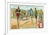 Women Stilt Jumpers, Korea-null-Framed Giclee Print