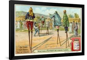 Women Stilt Jumpers, Korea-null-Framed Giclee Print