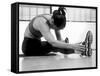 Women Stretching During Exercise Session, New York, New York, USA-Paul Sutton-Framed Stretched Canvas