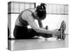 Women Stretching During Exercise Session, New York, New York, USA-Paul Sutton-Stretched Canvas