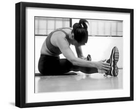 Women Stretching During Exercise Session, New York, New York, USA-Paul Sutton-Framed Photographic Print