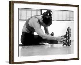 Women Stretching During Exercise Session, New York, New York, USA-Paul Sutton-Framed Photographic Print