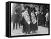 Women Strike Pickets During the New York Shirtwaist Strike of 1909-null-Framed Stretched Canvas