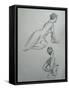 Women Study-Nobu Haihara-Framed Stretched Canvas