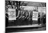 Women Suffragists Picketing in Front of White House Archival Photo Poster-null-Mounted Poster