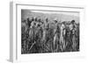 Women Tending Young Sugar Canes in Jamaica, 1922-null-Framed Premium Giclee Print