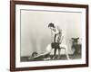 Women Training in Gym-null-Framed Photo