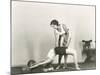 Women Training in Gym-null-Mounted Photo