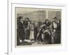 Women Trying to See the Prisoners at Versailles-null-Framed Giclee Print