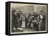 Women Trying to See the Prisoners at Versailles-null-Framed Stretched Canvas