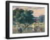 Women Tying the Vines-Henri Edmond Cross-Framed Giclee Print