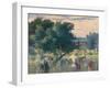 Women Tying the Vines-Henri Edmond Cross-Framed Giclee Print