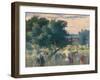 Women Tying the Vines-Henri Edmond Cross-Framed Premium Giclee Print