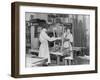 Women Upholsterers-null-Framed Photographic Print