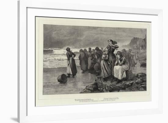 Women Waiting-William Harris Weatherhead-Framed Giclee Print