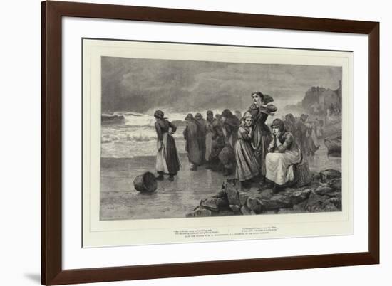 Women Waiting-William Harris Weatherhead-Framed Giclee Print