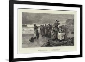 Women Waiting-William Harris Weatherhead-Framed Giclee Print