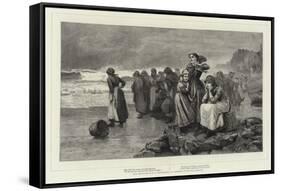 Women Waiting-William Harris Weatherhead-Framed Stretched Canvas