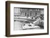 Women Washing Clothes in Canal-null-Framed Photographic Print